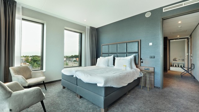 Comfort familiekamer (ouderslaapkamer) Van der Valk Hotel Nijmegen-Lent